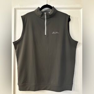 Peter Millar Vest, SEA ISLAND embroidered logo